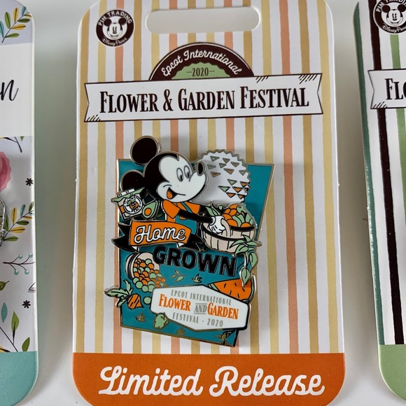 Disney 2020 Flower and Garden Pin Bundle - Picture 3 of 5